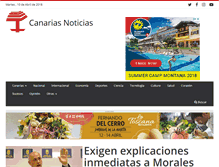 Tablet Screenshot of canariasnoticias.es